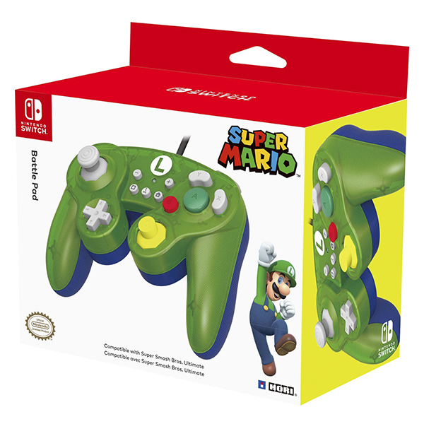 NS 復古 GameCube 有線手把  // NGC // 路易吉 綠色  // Nintendo Switch NS,任天堂,GameCube,NGC,Switch,復古,手把,HORI,PC,路易吉