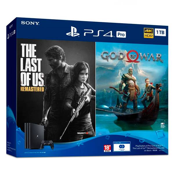 PS4 PRO主機 同捆 戰神 + 最後生還者  PS4,戰神,最後生還者,頑皮狗,中文版,PS4PRO,同捆,GODWAR,台灣公司貨