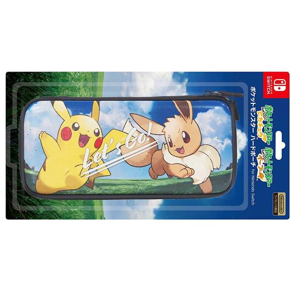 HORI NS 保護硬包  ※ 精靈寶可夢 Let’s Go！皮卡丘 / 伊布 NS,HORI,硬殼包,皮卡丘,伊布,精靈寶可夢,Let's GO,精靈球,Plus,保護包,switch