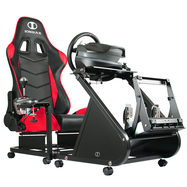IONRAX RS3 前段+後段+椅子 賽車架 ※ 適用 THRUSTMASTER 羅技 方向盤 ※ 蘭城晶英 IONRAX,RS3,RS1,APIGA,賽車架,AP1,AP2,G29,T300,方向盤