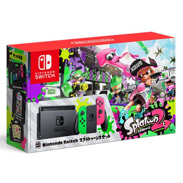 日版【任天堂 SWITCH】NINTENDO NS 漆彈大作戰 2 同捆主機 ※ NS 任天堂,SWITCH,NINTENDO,NS,瑪利歐,公司貨,台灣,代理,漆彈,主機