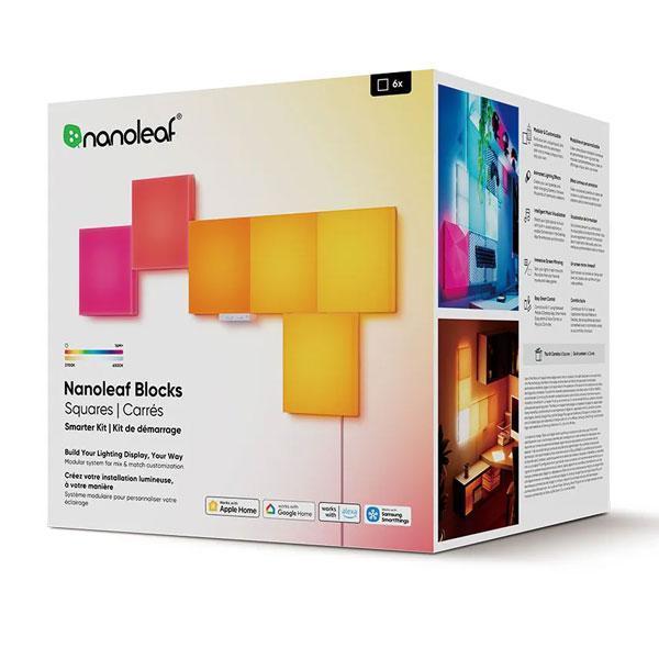 Nanoleaf 智能方塊燈 6片 完整套組  / 台灣公司貨 Nanoleaf,智能,方塊燈,完整套組,台灣公司貨,燈帶,RGB,六角燈,三角燈,星座燈