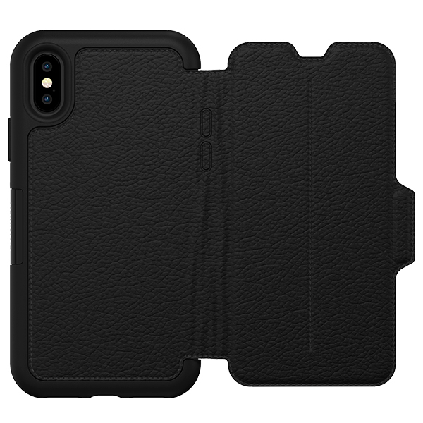 【年終出清 全新品】iPhone X / Xs OtterBox Symmetry Leather Folio 真皮 保護殼【純黑】 IPhone,手機殼,保護殼,軍規,防摔,OtterBox,X,XS,11,11PRO