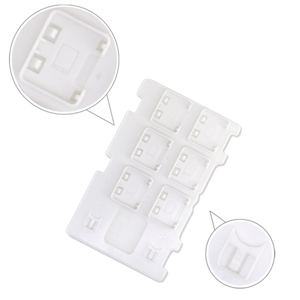 NS 【兩入裝】 遊戲卡夾盒 擴充卡槽 // 可收納 6＋1遊戲片＋2片記憶卡 // Nintendo Switch  NS,Nintendo Switch,Switch,任天堂,卡夾盒,收納,記憶卡,瑪利歐,薩爾達,精靈寶可夢