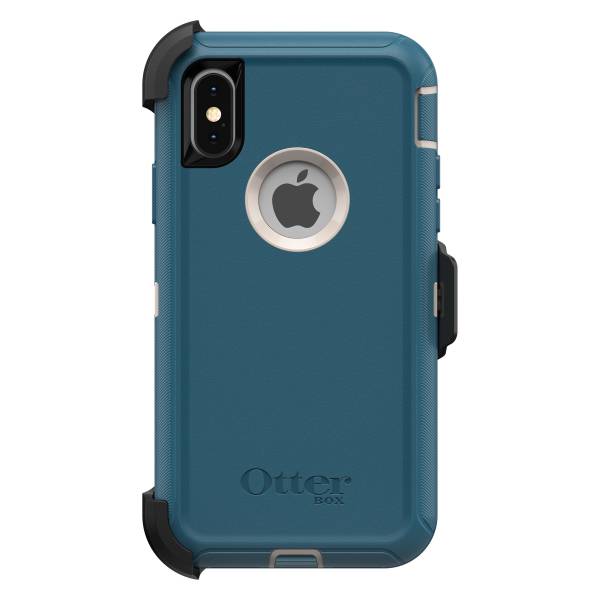【年終出清 全新品】iPhone X / Xs OtterBox Defender 防禦者系列 保護殼 【藍綠色】 螢幕通空設計版 IPhone,手機殼,保護殼,軍規,防摔,OtterBox,X,XS,11,11PRO