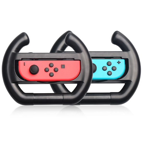 NS 瑪利歐賽車 方向盤※一組兩個※ Nintendo Switch ※另有joy-con小握把 ※ 副場 SWITCH,Nintendo Switch,豪華版,瑪利歐賽車,方向盤,瑪利賽車,NS,賽車,中文,瑪利歐