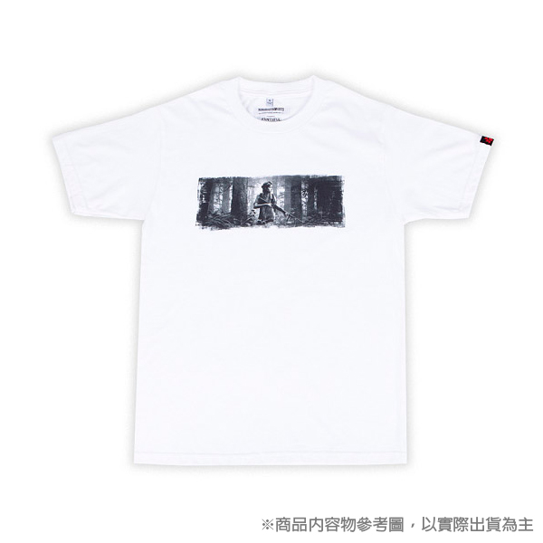 純綿 T-Shirt 白 / 最後生還者 2  PS4,頑皮狗,最後生還者,艾莉,殭屍,後背包,週邊,馬克杯,吊飾,衣服