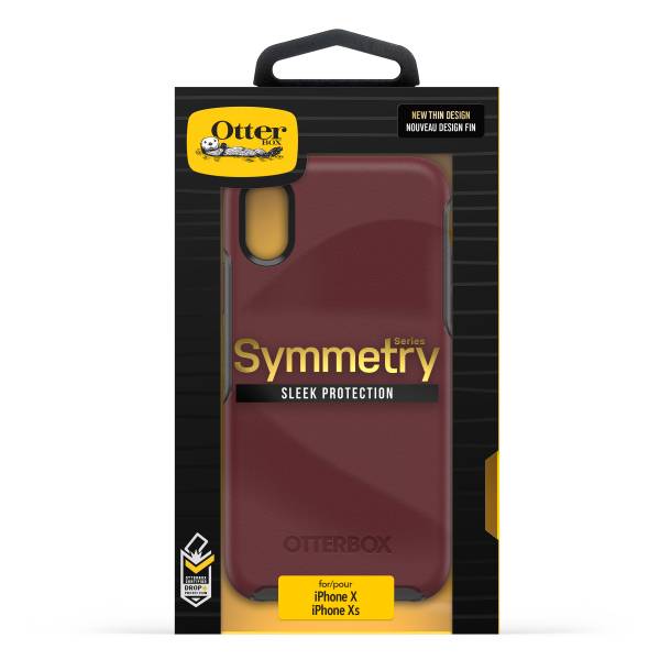 【年終出清 全新品】iPhone X / Xs OtterBox Symmetry 炫彩幾何系列 保護殼 【磚紅色】 IPhone,手機殼,保護殼,軍規,防摔,OtterBox,X,XS,11,11PRO