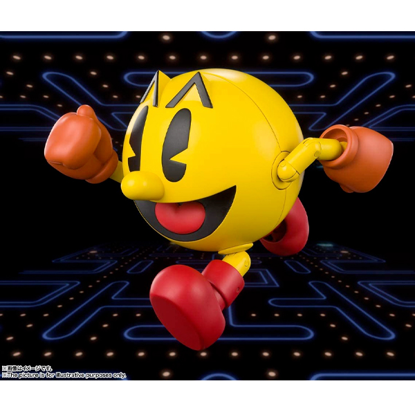 BANDAI S.H.Figuarts Pac-Man 小精靈 /  可動公仔 / 萬代 正版 BANDAI,S.H.Figuarts Pac-Man,小精靈,可動公仔,萬代,,正版