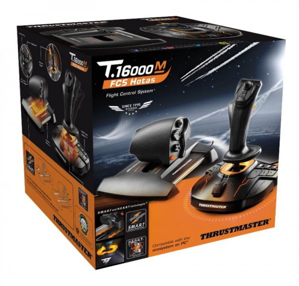 飛行搖桿 T.16000M FCS Hotas // For PC // THRUSTMASTER 飛行搖桿,T.16000M,Hotas,Flight Pack,T16000M,THRUSTMASTER,模擬飛行,飛機,操縱桿,空戰奇兵
