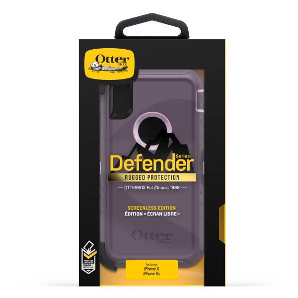 【年終出清 全新品】iPhone X / Xs OtterBox Defender 防禦者系列 保護殼 【葡萄紫】 螢幕通空設計版 IPhone,手機殼,保護殼,軍規,防摔,OtterBox,X,XS,11,11PRO