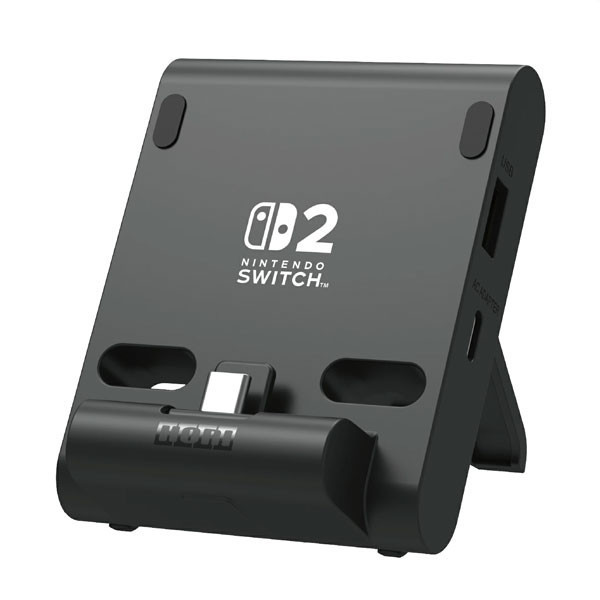 【預購】NS 便攜式雙USB集線器支架 Nintendo Switch 2 / HORI / 台灣公司貨 Nintendo Switch 2,NS2,便攜式雙USB集線器支架,HORI,支架