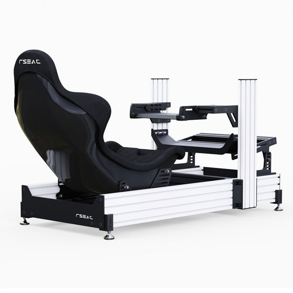 RSEAT 鋁擠型 頂級 高強度 賽車架 A1 PRO FORMULA  / 下鎖式 / 包含桶椅 / 可升級 FiA級 動態模擬 / 台灣公司貨 RSEAT,A1 PRO GT,鋁擠,賽車架,方向盤,MOZA,Thrustmaster,動態模擬,D-BOX