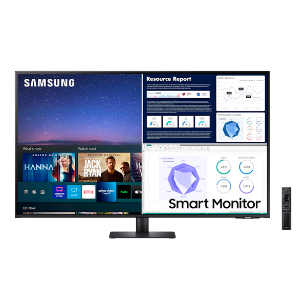 SAMSUNG 三星 43吋 M7 智慧聯網螢幕 4K Smart Monitor / 黑色 / 台灣公司貨 SAMSUNG,三星,S43BM700UC,M7,智慧聯網螢幕,全球首創,43吋,Smart Monitor,公司貨