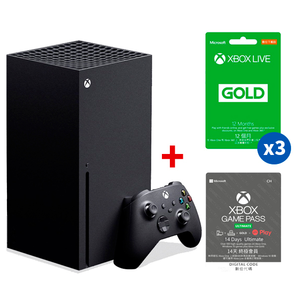 Xbox Series X + XGPU 套餐組 / 光碟機版 / xbox elite 台灣公司貨 Xbox Series X,XBOX,菁英手把,台灣公司貨,elite series,XSX,XSS,光碟機