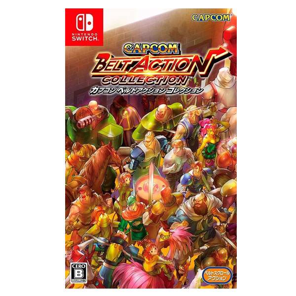 NS Capcom Belt Action Collection  ※ 英日合版 ※   NS,switch,Capcom Belt Action Collection,日英,格鬥,街頭快打,街機,CAPCOM