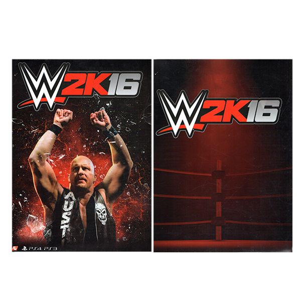 【門市兌換】WWE 2K16 資料夾 贈品,兌換,門市會員,電玩國度,WWE,2K16,資料夾,摔角,激戰,熱血