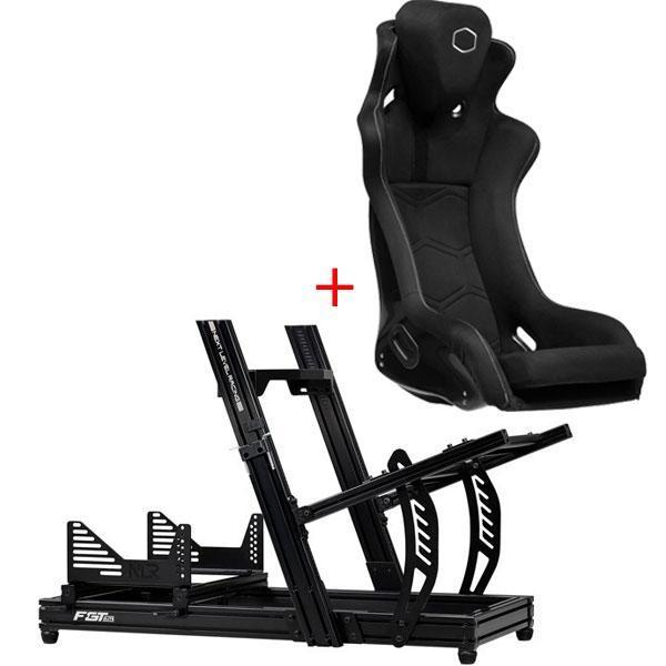 NLR F-GT Elite 菁英版 鋁擠架 / 含L板 / NEXT LEVEL RACING / 台灣公司貨 NLR,F-GT,鋁擠架,直驅方向盤,DD,桶椅,Simagic,FANATEC,方向盤,賽車架