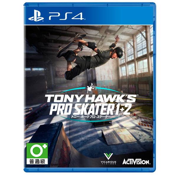 PS4 Tony Hawk滑板高手1+2 / 英文版 PS4,Tony Hawk,滑板高手,英文,滑板,極限運動,獨立遊戲,次文化,街頭,花式