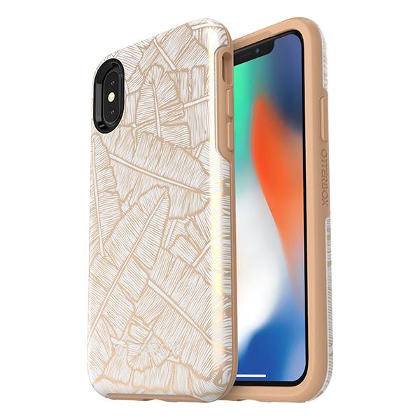 【年終出清 全新品】iPhone X / Xs OtterBox Symmetry Graphic 炫彩幾何系列 保護殼 【金色脈絡】 IPhone,手機殼,保護殼,軍規,防摔,OtterBox,X,XS,11,11PRO