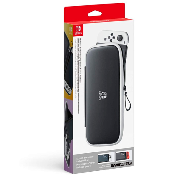 【OLED 新版】任天堂 NS 主機 便攜包 / SWITCH 通用 / 含保護貼 任天堂,SWITCH,NINTENDO,NS,Nintendo SWITCH,公司貨,台灣,OLED,switch 主機,主機