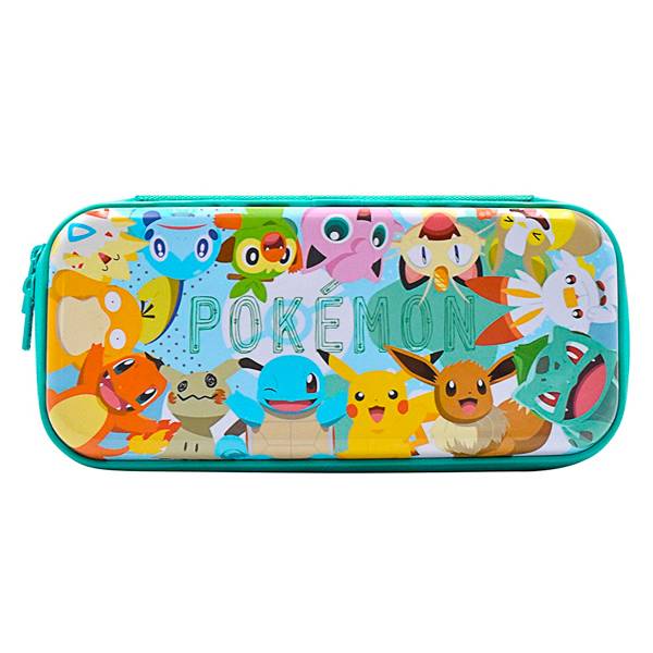 HORI Switch / Switch lite 混合 收納 硬殼包 / 寶可夢 皮卡丘 好朋友 NS,HORI,收納包,皮卡丘,25週年,星星,寶可夢,硬殼包,好朋友