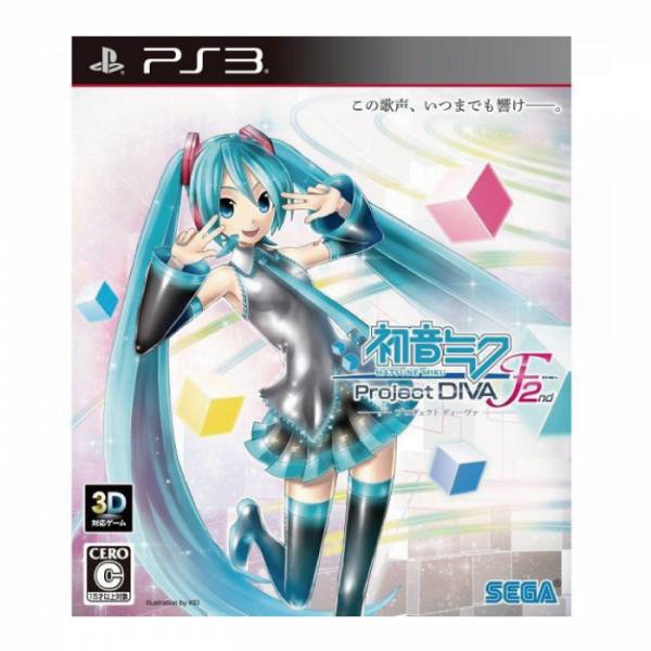 PS3 初音未來 -Project DIVA- F 2nd 亞日版 