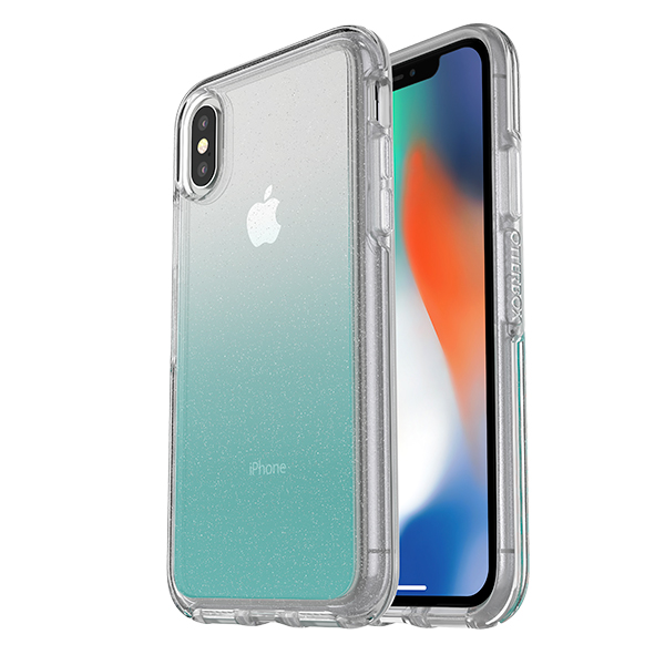 【年終出清 全新品】iPhone X / Xs OtterBox Symmetry Clear 炫彩幾何系列 保護殼 【綠色漸層】 IPhone,手機殼,保護殼,軍規,防摔,OtterBox,X,XS,11,11PRO