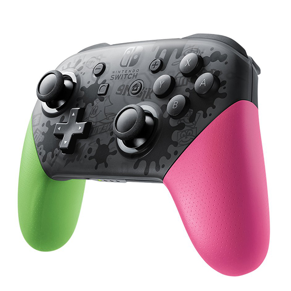 NS Pro版 無線 控制器 / 漆彈 樣式 / 手把 握把 / Nintendo Switch 預購,Nintendo Switch,Switch,Joy-Con,PRO,握把,充電,控制器,無線控制器,無線手把,把手,漆彈,異度神劍,異域