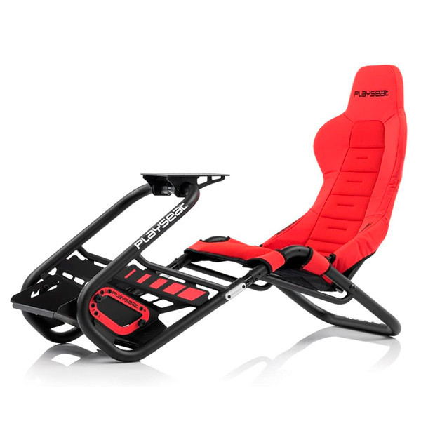 PLAYSEAT® TROPHY RED 賽車椅 / 圓管 無框支架 / 台灣公司貨 PLAYSEAT,TROPHY,RED,圓管支架,無框支架,桶椅,太空級鋁材,直驅,方向盤,賽車椅