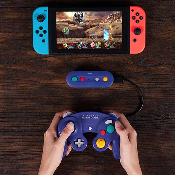 8Bitdo八位堂 NS GBros 藍芽轉換器 NS,八位堂,8Bitdo,轉接器,藍芽,GBros,GameCube,超級任天堂,Wii傳統控制器,SWITCH