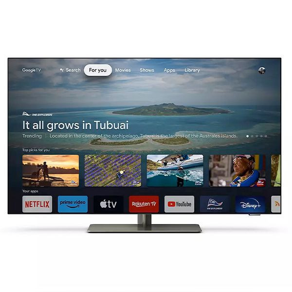 Philips 飛利浦 55型 4K 120Hz OLED / Google TV 智慧聯網顯示器 / 55OLED808 / 台灣公司貨 PHILIPS,飛利浦,OLED,4K,55吋,ATMOS,全景聲,智能,低藍光,55OLED808