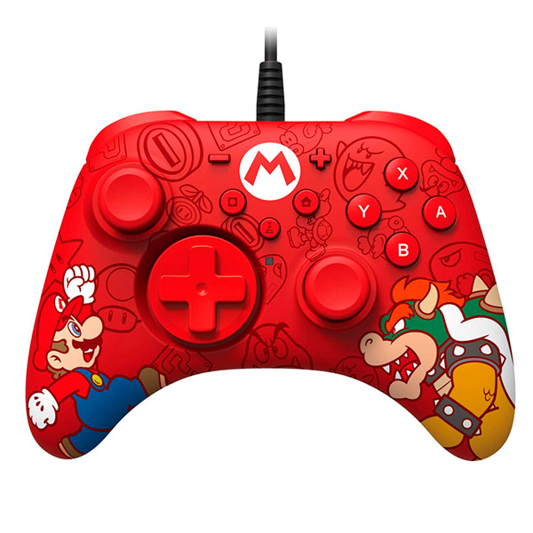 HORI 瑪利歐款 專用有線控制器 Nintendo Switch Nintendo,switch,hori,joy-con,十字鍵,瑪利歐,手把,PRO手把,紅色,有線手把