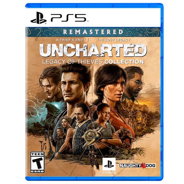 PS5 秘境探險：盜賊傳奇合輯 / 中文版 PS5,秘境探險：盜賊傳奇合輯,湯姆霍蘭德,蜘蛛人,德瑞克,Remaster,中文版