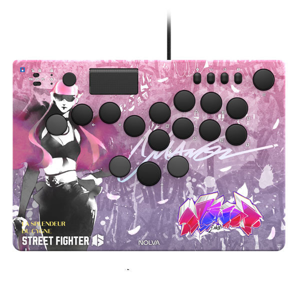 HORI 快打旋風6 ST6_NOLVA 機械式 / 全按鈕街機控制器 / 格鬥搖桿 大搖 / PS5 PC 適用 HORI,快打旋風6,ST6_NOLVA,機械式,街機,控制器,格鬥搖桿,大搖,PS5,PC