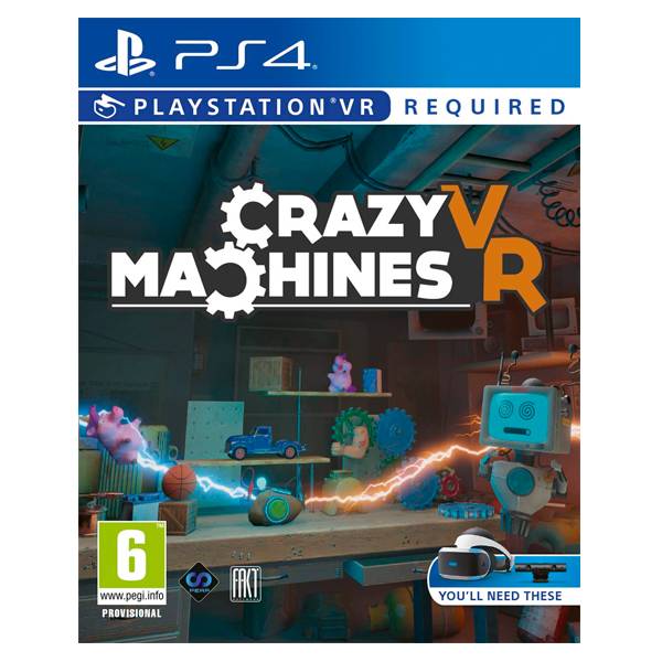 PS4 瘋狂機器 / PS VR 專用 / 英文版 NS,PS4,PSVR,瘋狂機器,VR,機器,瘋狂,英文,屬性,物理