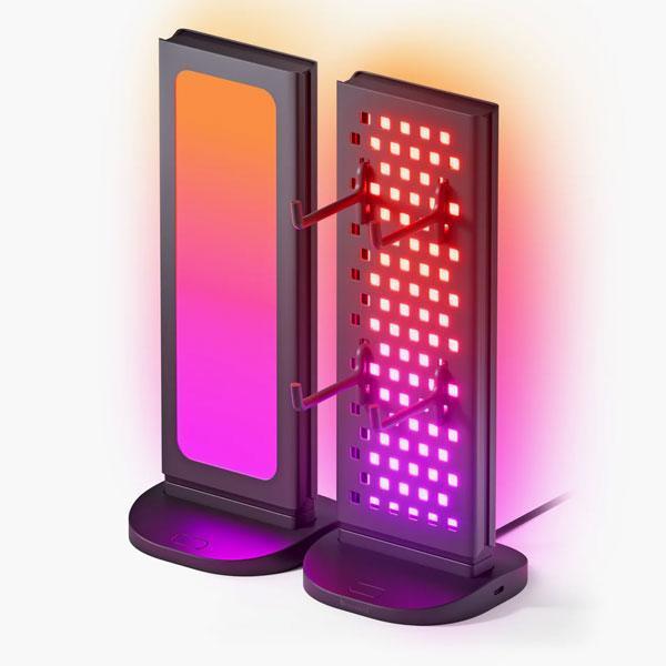 Nanoleaf 炫彩雙面燈光收納架 RGB 耳機架 / 洞洞板 置物架 擴充基座 / 台灣公司貨 Nanoleaf,炫彩雙面燈光收納架,RGB,耳機架,洞洞板,置物架