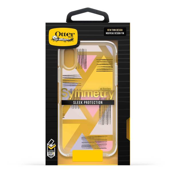 【年終出清 全新品】iPhone X / Xs OtterBox Symmetry Clear 炫彩幾何系列 保護殼 【甜蜜三角】 IPhone,手機殼,保護殼,軍規,防摔,OtterBox,X,XS,11,11PRO