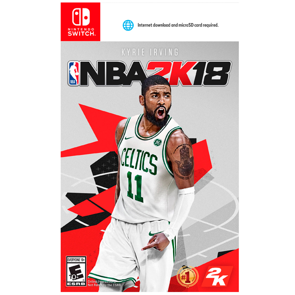 【二手】NS NBA 2K18 / 中文版 ※需使用記憶卡 才能下載額外內容 【Nintendo Switch】 美國職業籃球 2手,寄賣,中古,二手,NS,NBA,2K18,中文版,美國職業籃球,Nintendo Switch,美國職籃,職籃,SWITCH