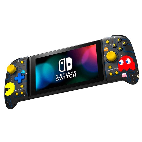 NS HORI 便攜式專用控制器 PAC-MAN for Nintendo Switch / 小精靈 NS,joy-con,HORI,小精靈,專用控制器,加大,連發,人體工學,SWITCH,懷舊