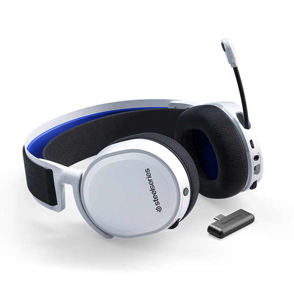 賽睿 SteelSeries ARCTIS 7P【白色】無線 耳機 / PS5 完美搭配 / 台灣公司貨 SteelSeries,ARCTIS 7P,無線,降噪,台灣公司貨,暴風 3D 音效技術,電競,Tempest 3D AudioTech,PC,SWITCH,PS4,PS5,XBOX