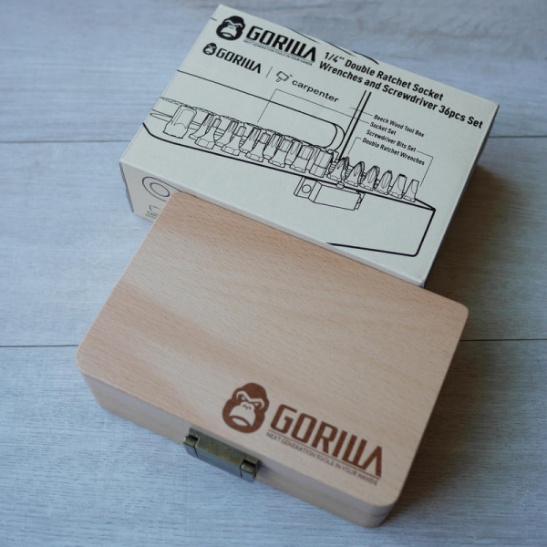 【Gorilla】2分超省力雙棘輪扳手36in1套筒起子組 木匠,木匠兄妹,禮物,精品,居家用品,台灣製造,交換禮物,造型,生日禮物,年節禮物,聖誕禮物,工具,Gorilla,扳手