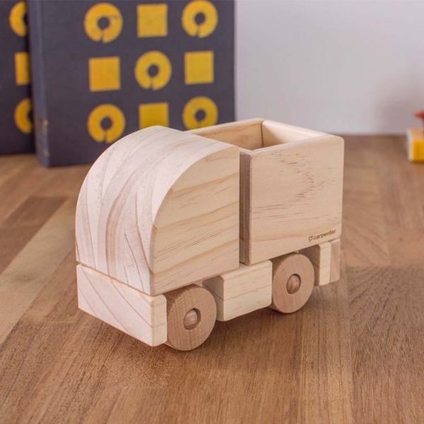 Gravel Truck gravel truck, wood, woodwork, toy, DIY