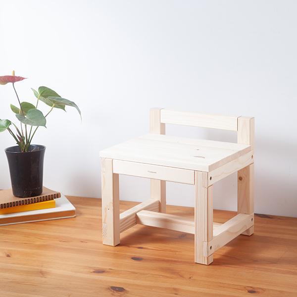 Handle chair wood, woodwork, stool, DIY wood