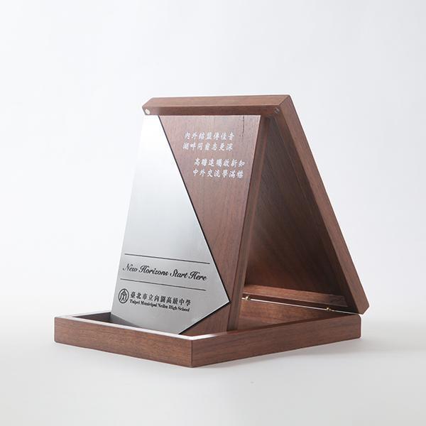客製木盒(OEM)-感謝狀木盒 
