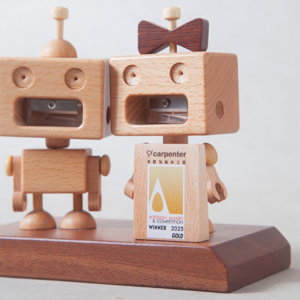 CARPENTER |【機器人削筆器-Robot/Roboni-固碳量125克】 機器人,削鉛筆機,文具,開學,鉛筆,兒童