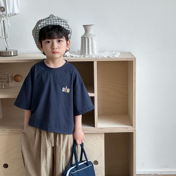 可樂汽水印花寬鬆T恤上衣(3色) 