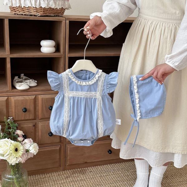 氣質宮廷風公主包屁衣+帽 