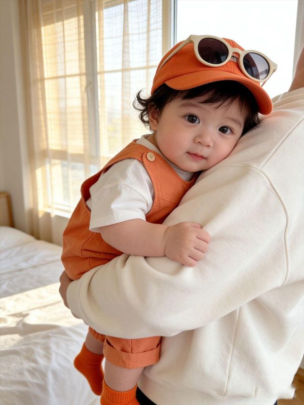 白T+糖果素色背袋連身褲套裝(3色) 