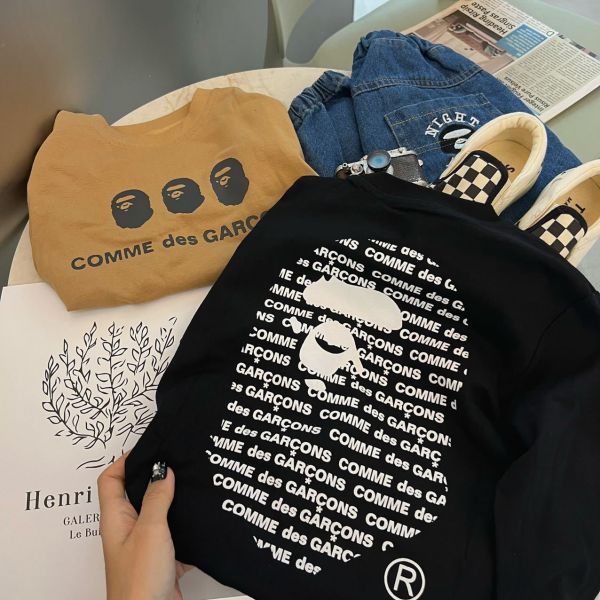 潮牌猿人休閒寬鬆上衣 